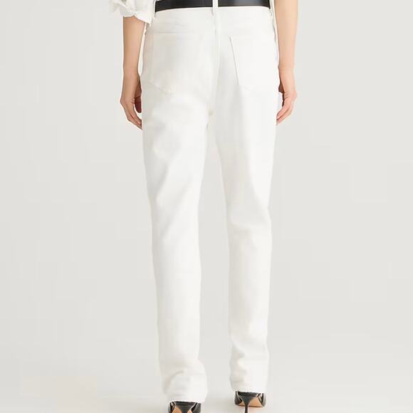 J Crew Women's Classic Straight Leg Jean Size 26 White - Picture 7 of 16